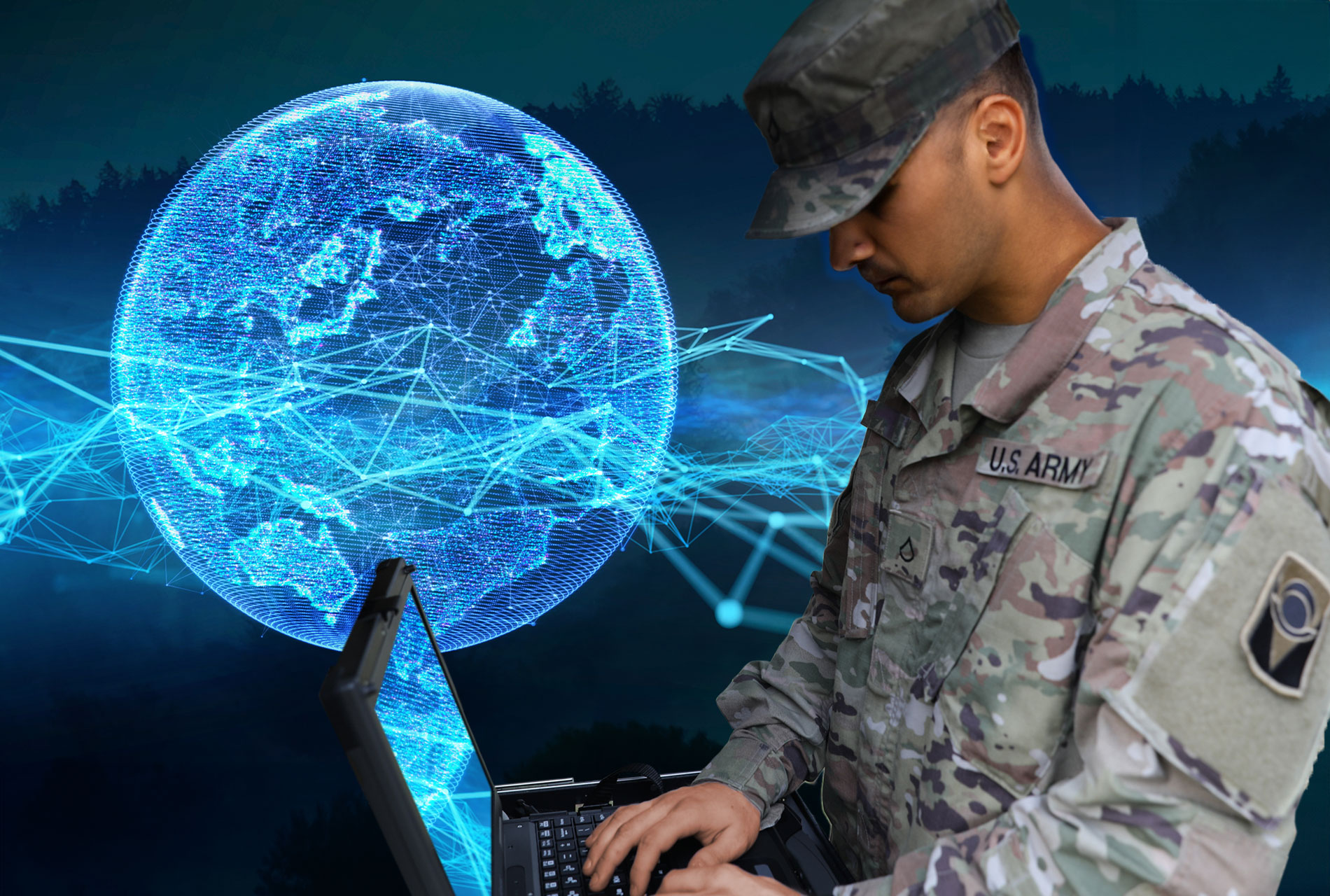 Building a Data-Driven Army to Achieve Information Advantage