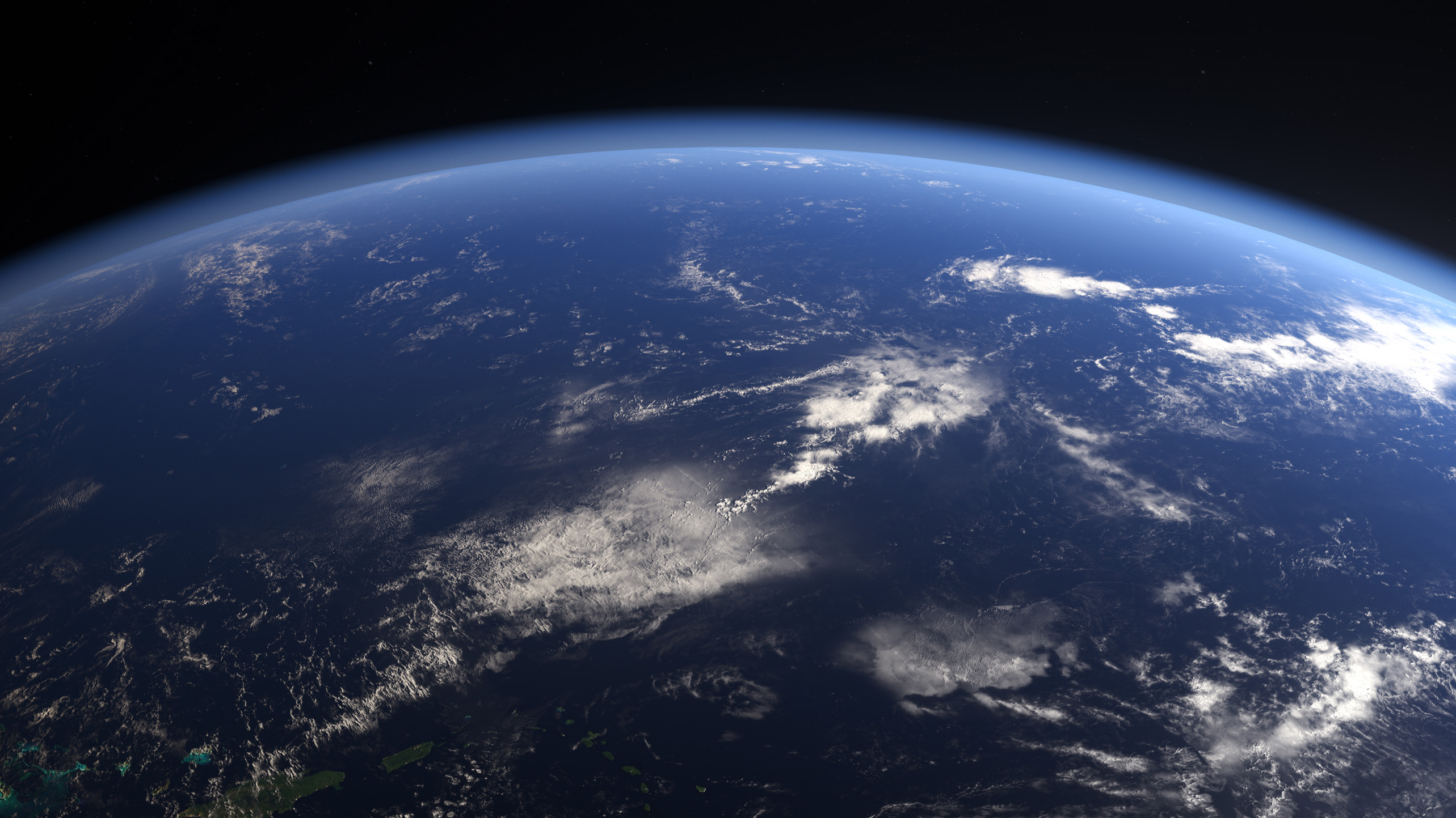 Earth in space