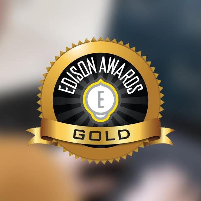 Gold Edison Awards logo